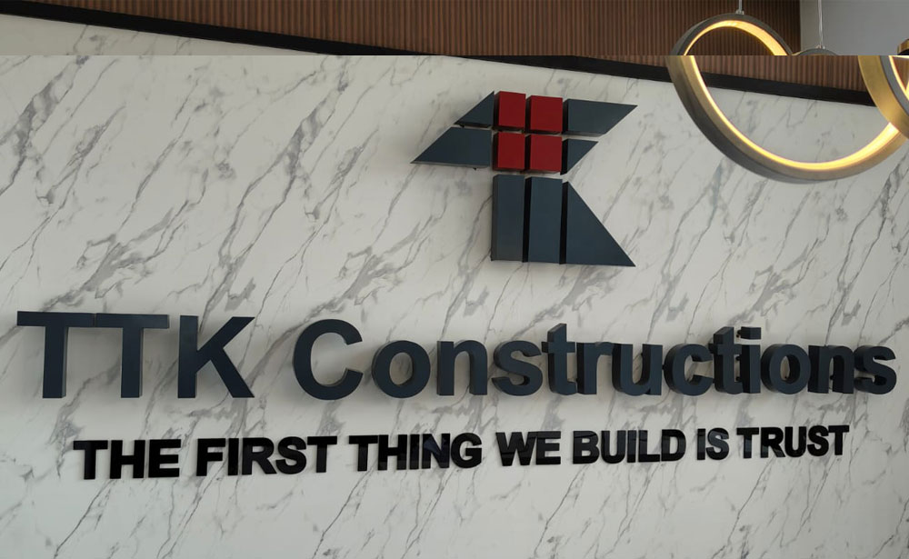 Reception Wall Signage - Image 10