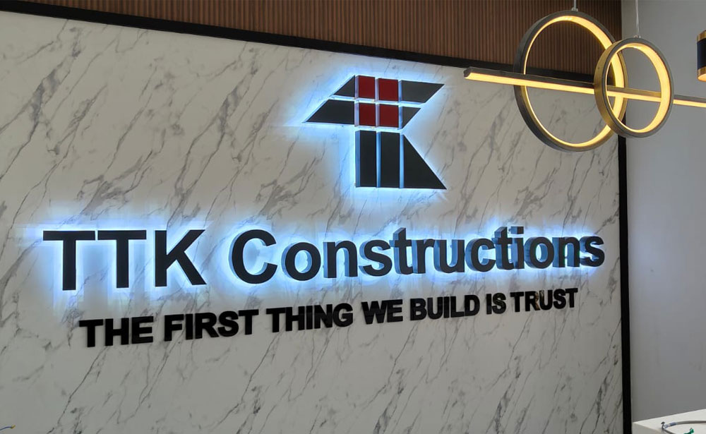 Reception Wall Signage - Image 11